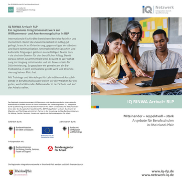 Flyer für Berufsschulen